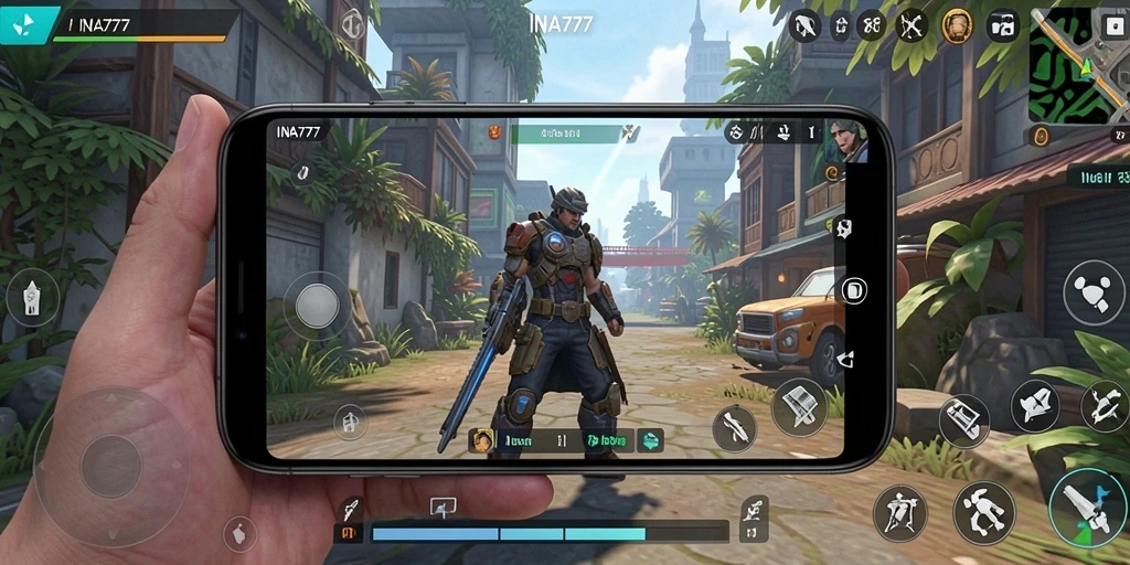 Tampilan gameplay simulasi yang menarik dan imersif.