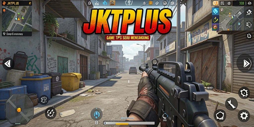 Tangkapan layar gameplay seru dan intens di JKTPLUS.