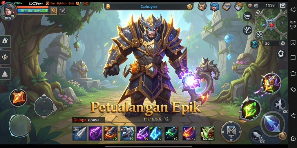Gameplay seru dan mendalam dalam dunia MMORPG LKOPEN.
