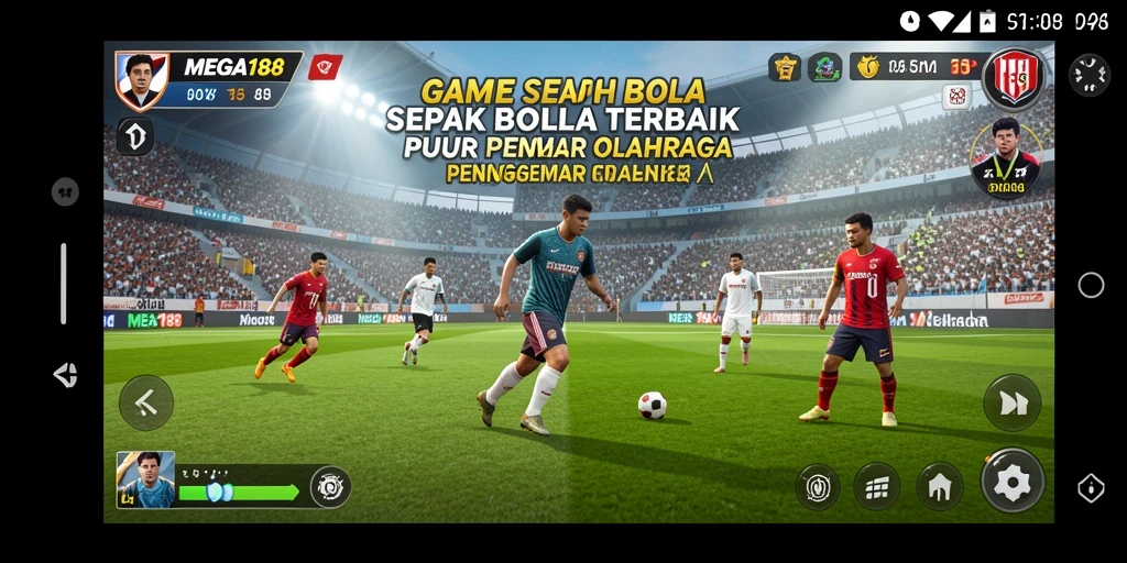 Tampilan gameplay MEGA188 yang realistis dan mendebarkan.