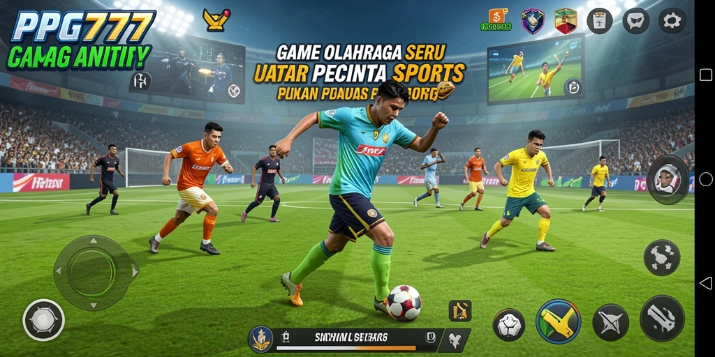 Tampilan seru dari gameplay PG777 dalam berbagai olahraga.